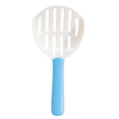 Two Tone Plastic Tofu Cat Litter Scoop Cleaning Tool