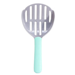 Two Tone Plastic Tofu Cat Litter Scoop Cleaning Tool