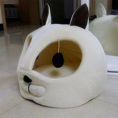 Pet Bed 42x40x37 cm Soft Comfortable Sleeping House