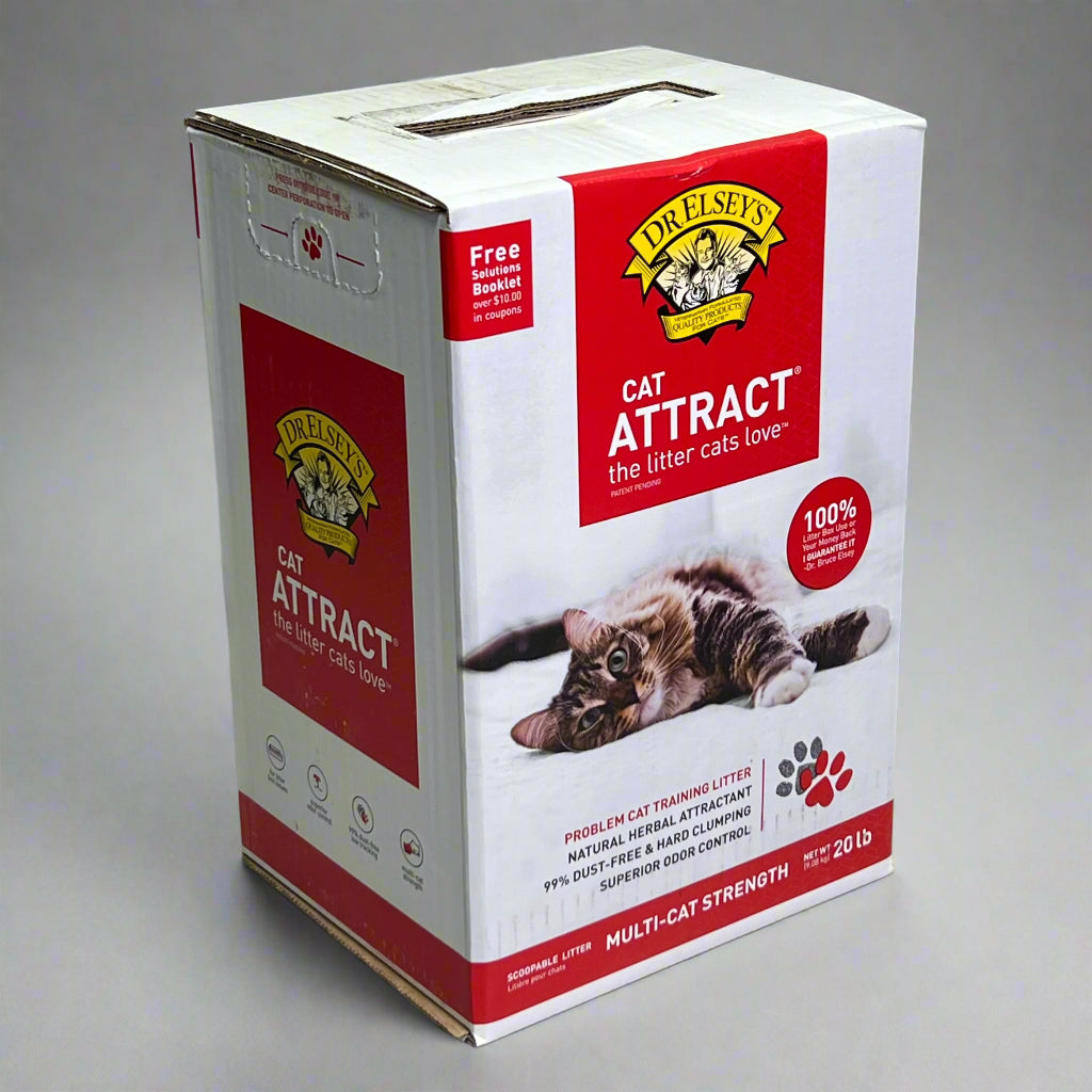 Precious Cat Attract Clumping Clay Cat Litter 20lb