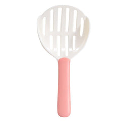 Two Tone Plastic Tofu Cat Litter Scoop Cleaning Tool