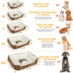 Pet Dog Bed Soft Comfortable Sleeping Cushion for Dogs