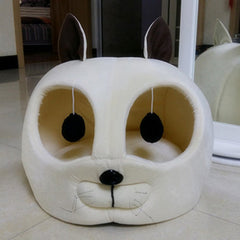 Pet Bed 42x40x37 cm Soft Comfortable Sleeping House