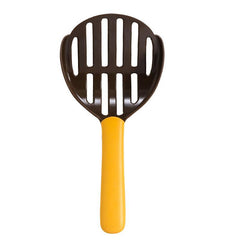 Two Tone Plastic Tofu Cat Litter Scoop Cleaning Tool