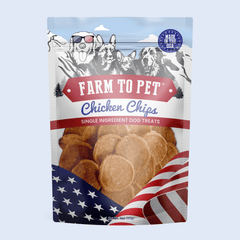 Americana Chicken Chips for Dogs | Celebrate with USA-made Dog Treats