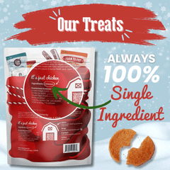 Santa Paws' Chicken Chips Gift Sack