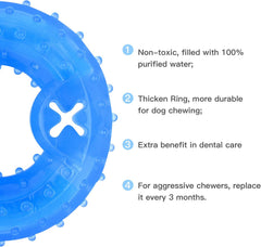 Pet Teether Cooling Chew Toy for Puppies Dogs